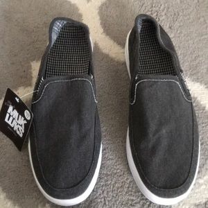 Muk Luks Boat Shoes-Ebony size 13